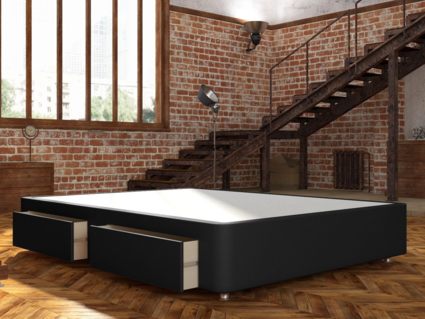 Кровать Mr.Mattress Site Box экокожа Black 244