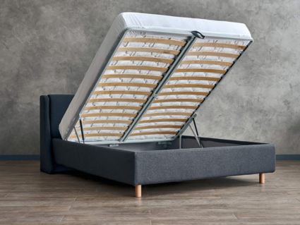 Кровать Сонум Barcelona Кашемир Бежевый (с подъемным механизмом)