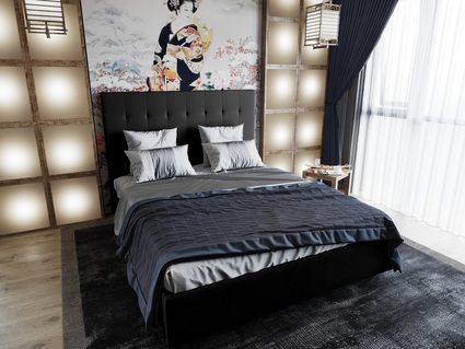 Кровать Димакс Нордо Кварц с подъемным механизмом 120х190