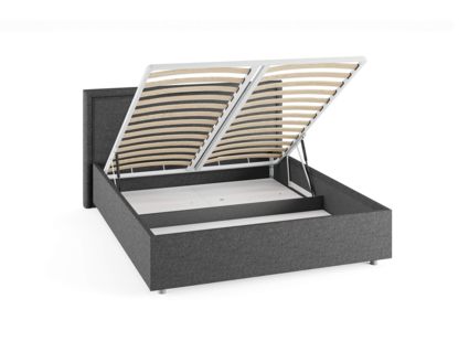 Кровать Сонум Bergamo Кашемир Синий (с подъемным механизмом) 80х200