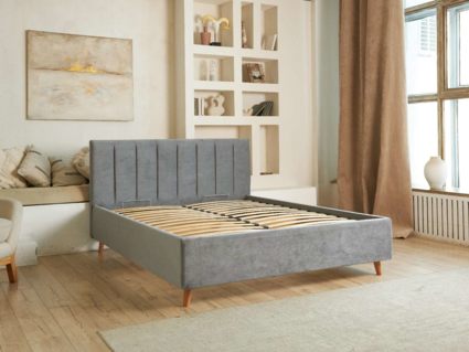 Кровать Димакс Амадора Крем с подъемным механизмом