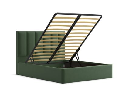 Кровать Lonax Милана велюр Dolly-17 (с подъемным механизмом) 140х200