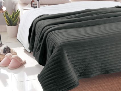 Плед Софи де Марко Либерти (темно-серый) 220х240