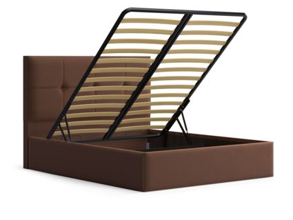 Кровать Lonax Алегра велюр Dolly-2 (с подъемным механизмом) 120х195