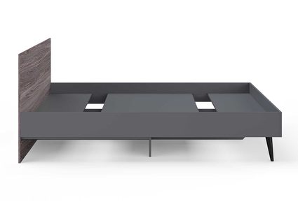 Кровать Сонум Ines Ясень анкор + серый 160х200