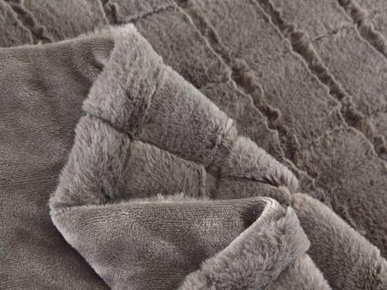 Покрывало Софи де Марко Мадлен (серое) 160х220