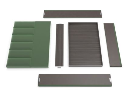 Кровать Lonax Милана велюр Dolly-17 (с подъемным механизмом) 140х200