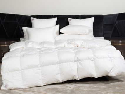 Подушка German Grass King Down Grass трехкамерная 3D с бортиком упругая 50х70