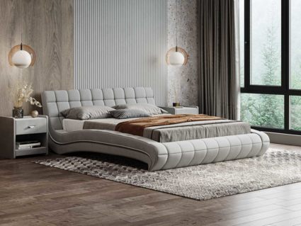 Кровать Сонум Milano Кашемир Латте 80х200