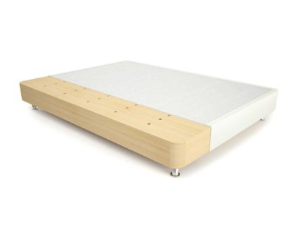 Кровать Mr.Mattress Fine Box экокожа White 276