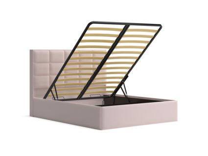 Кровать Lonax Адель велюр Dolly-1 (с подъемным механизмом) 160х190