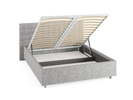 Кровать Сонум Siena Кашемир Латте (с подъемным механизмом) 180х190