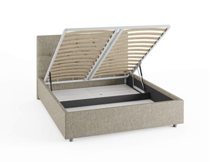 Кровать Сонум Bari Кашемир Бежевый (с подъемным механизмом) 140х200