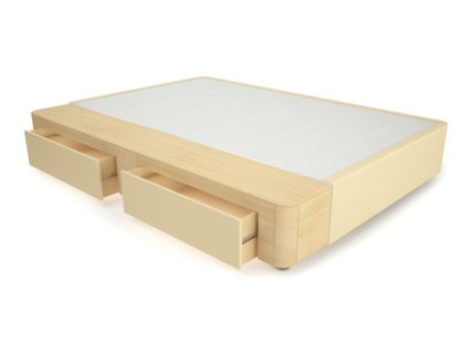 Кровать Mr.Mattress Site Box экокожа Beige 266