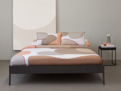 Наволочка Tkano Freak Fruit бежевая 2 шт. 70х70