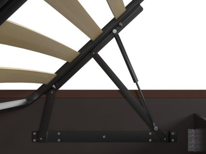 Кровать Lonax Фелиса велюр Dolly-1 (с подъемным механизмом) 120х190