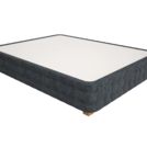 Кровать Mr.Mattress Twin Box велюр Grey 180х200