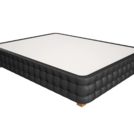 Кровать Mr.Mattress Twin Box экокожа Black 140х195