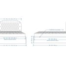 Кровать Lonax Венеция велюр Dolly-2 (с подъемным механизмом) 180х200