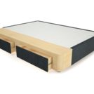 Кровать Mr.Mattress Site Box велюр Grey 80х190