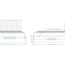 Кровать Lonax Аврора велюр Dolly-8 (с подъемным механизмом) 160х200