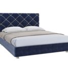 Кровать Sontelle Киара Blue + White 200х190